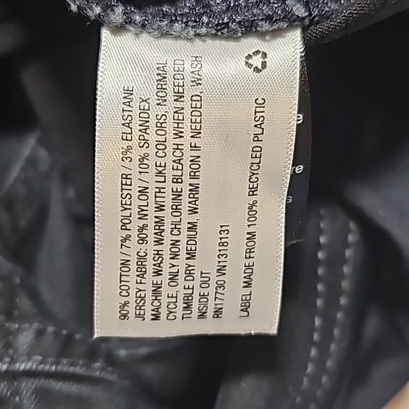 Isabel Maternity Crossover Panel Black Wash Denim Bermuda Shorts Size  NWT - Picture 11 of 13